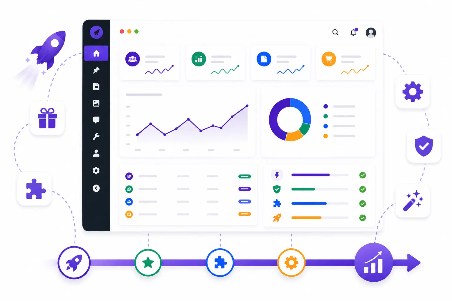 Ongoing WordPress admin theme improvements and feature development