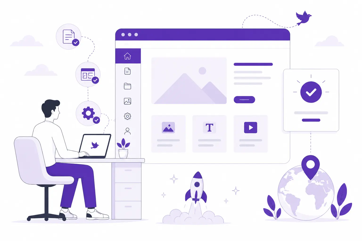 What is Blackbird WordPress admin theme — clean dashboard overview